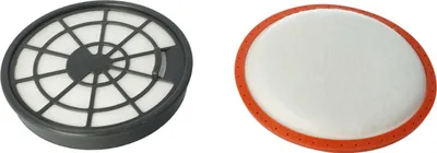 Produktbild von vhbw 1x Abluft-Filter, 1x Motorschutz-Filter kompatibel mit Dirt Devil DD2720, DD2651-1, DD2720-1, DD2720-0, DD2651-0, DD2720-3, DD2720-2 Staubsauger