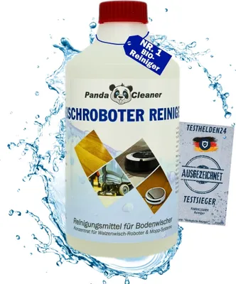 Produktbild von PandaCleaner Wischroboter Reiniger - Reinigungsmittel für Wischroboter - Streifenfreie & materialschonende Reinigung aller Böden - Bodenreiniger 500ml