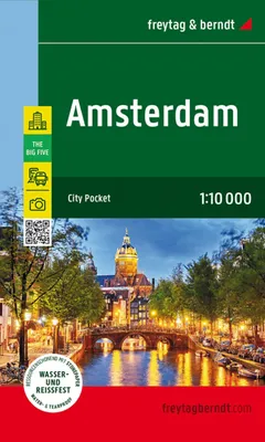 Produktbild von freytag & berndt Innenstadtplan Amsterdam 1:10.000