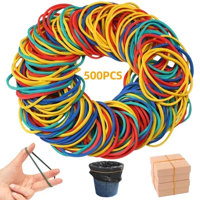 Immagine prodotto di Solidchoice - 500 elastici colorati, diametro 38 mm