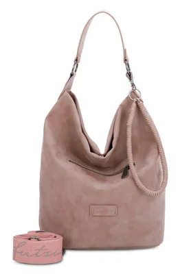 Produktbild von Fritzi aus Preußen Umhängetasche Schultertasche Rub Iggi04 Hobo Bag Taupy altrosa