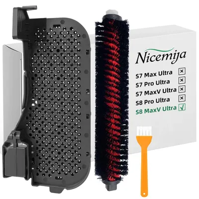 Wasserfilter & Reinigungsbürste für Roborock S8 MaxV Ultra