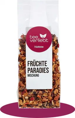 Produktbild von teeverliebt - Früchteparadiesmischung | 200 g