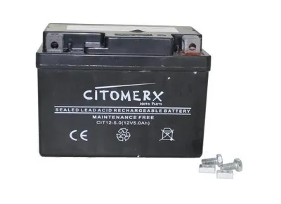 Image de Batterie gel CIT YTX4L, 12 V 3 Ah, pôle positif à droite, DIN 50314