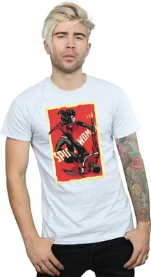 Produktbild von Marvel - T-Shirt für Herren BI43001 (M) (Grau)