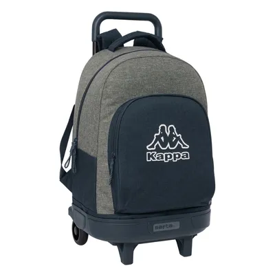Immagine prodotto di Zaino scuola con ruote Kappa Dark navy Grey Navy blue 33 X 45 X 22 cm