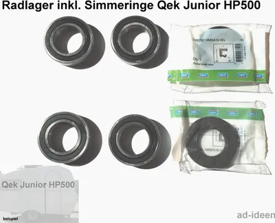 Immagine prodotto di Qek Junior HP500 set di cuscinetti per ruote incl. paraoli Qek Junior freni meccaniciDDR