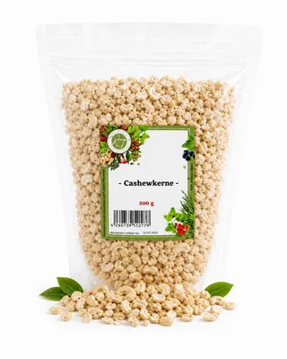 Produktbild von KT 500 g Cashewkerne Bruch Cashewnüsse Cashews Bruch - 1 A Qualität
