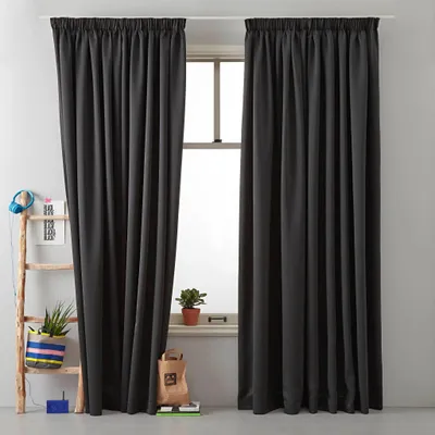 Produktbild von Vorhänge Gardinen - Premium Verdunkelung - 140x270 cm - Blickdicht & Thermisch - Anthrazit