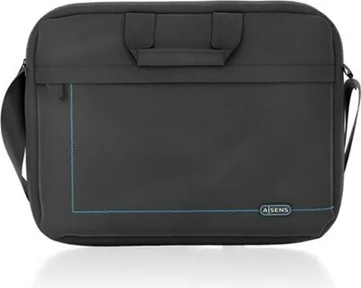 Image de AISENS ASBG-BC022-BK, Porte-documents, 39,6 cm (15,6"), Bandoulière, 276 g