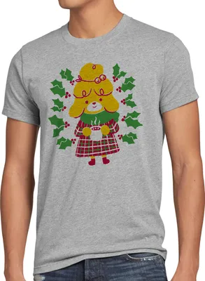 Produktbild von BaumwolleCloud Crossing Christmas Sweater Herren T-Shirt ugly pulli weihnachtspullover