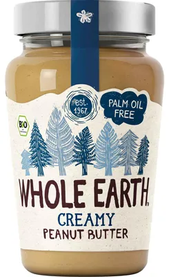 Produktbild von Whole Earth Creamy Peanut Butter 340g