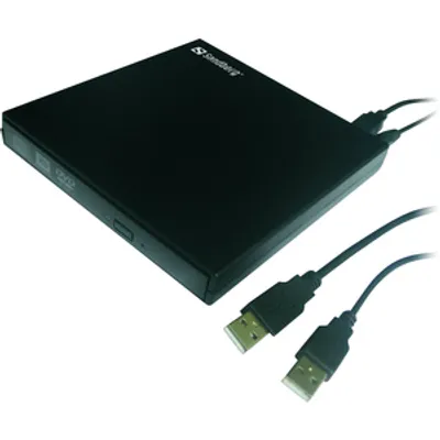 Produktbild von Sandberg 133-66 Externer Mini DVD-Brenner USB Schwarz