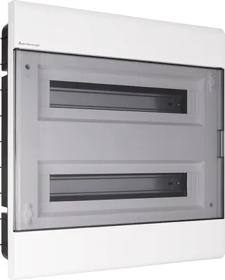 Productafbeelding van Modulaire verdeeldoos, inbouw, 2x18, IP40, SRp-36/2, met transparante deur, 2.88