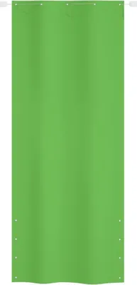 Obrázek produktu pro vidaXL Balkonová zástěna na ochranu soukromí Light Green 100x240 cm Oxford Fabric