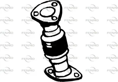 Produktbild von VEGAZ Auspuffrohr Universal Universal-Auspuffrohr UR-488 63,5mm 490mm
