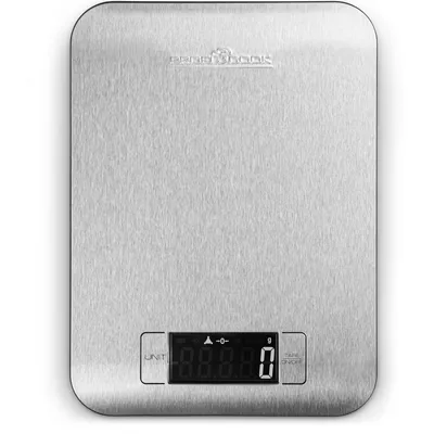 Produktbild von ProfiCook PC-KW 1061 digitale Küchenwaage, großes LCD-Display, Wiegefläche aus Edelstahl, Tara-Funktion, Abschaltautomatik, Edelstahl