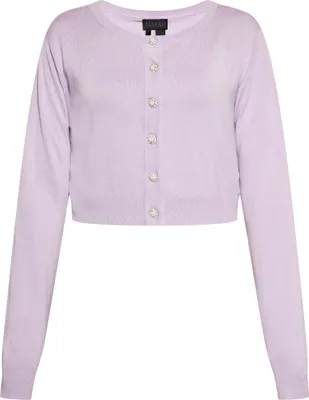 Produktbild von NAEMI damen strickjacke - lavendel, XL