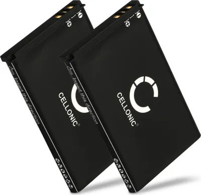 Immagine prodotto di CELLONIC 2x Batteria per Telefono fisso Compatibile con Siemens Gigaset SL910, Gigaset SL910A, Gigaset SL910H, V30145-K1310-X447 – (1050mAh, 3.7V)