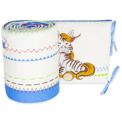 Produktbild von 420x30cm Bettumrandung für 140x70cm Gitterbett