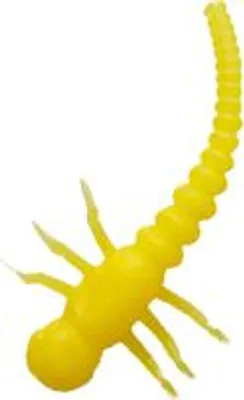 Produktbild von Rig Aligner Hakenpositionierer Wurm für Karpfenvorfachs Hakengröße 2-8 Gelb 10 Stück