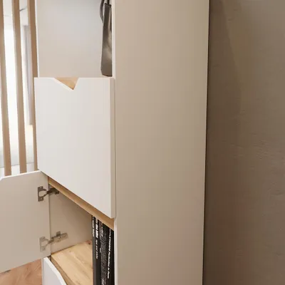 Obrázek produktu pro Kredenc Vicco Marelle Bílá/Artisan 60 x 169.5 cm se 4 přihrádkami, Model 57873