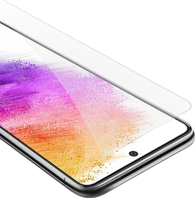 Produktbild von Cadorabo Panzer Folie für Samsung Galaxy A73 5G Schutzfolie in Transparent Gehärtetes Tempered Display-Schutzglas