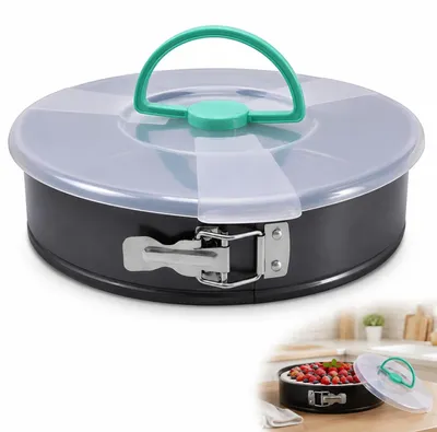 Productafbeelding van Solidchoice - Rond Springvorm Cakevorm 24 cm met Graniet Coating