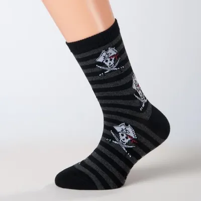 Produktbild von Socken Pirat schwarz Größe 35, 36, 37, 38