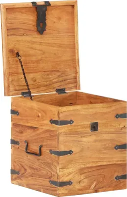 Obrázek produktu pro vidaXL Truhe 40x40x40 cm Akazie Massivholz