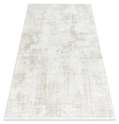 Image de Tapis moderne DUKE 51374 crème - Vintage, structuré, très doux, franges beige 200x290 cm