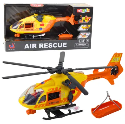 Produktbild von Rettungshubschrauber mit Trage, Licht und Soundeffekten