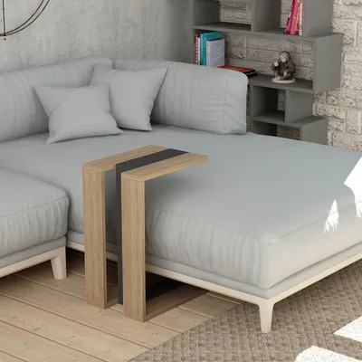 Obrázok produktu pre Skye Decor, Príru?ný stolík - Mirabel (dub + antracit + dub)
