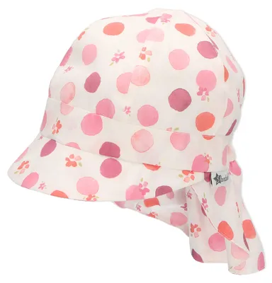 Produktbild von Sterntaler Baby Mädchen Schirmmütze Baby Schirmmütze mit Nackenschutz Punkt Sonn