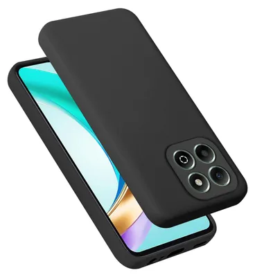 Image de Cadorabo Housse pour Honor X6b Housse en silicone Housse en silicone liquide pour téléphone portable, Housse de protection résistante aux rayures et aux chocs pour Honor X6b