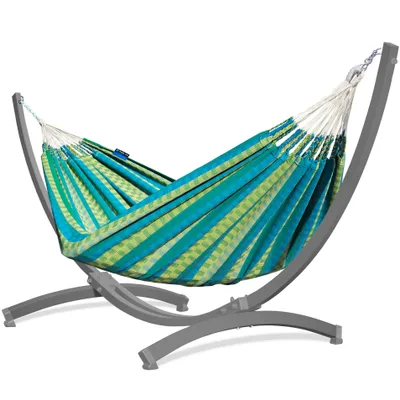 Immagine prodotto di Amaca Potenza con telaio Per due persone amaca 230x160 cm I Telaio 350 kg