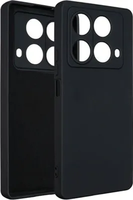 Produktbild von Beline Silikonhülle für Infinix Note 40 schwarz/schwarz Schutzhülle