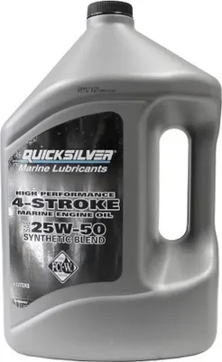 Produktbild von Quicksilver Verado FourStroke Engine Oil Synthetic Blend 25W50 4 L 4-takt Motoröl