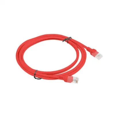Image de Lanberg Patchcord Cat.6 Utp 0.5M Rot Fluke Zertifikat