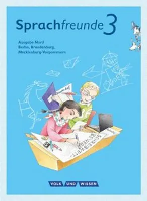 Obrázek produktu pro Sprachfreunde 3. Schuljahr. Sprachbuch mit Grammatiktafel und Entwicklungsheft. Ausgabe Nord