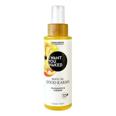 Immagine prodotto di Mandarino e alloro Good Karma - Olio per il corpo 100 ml