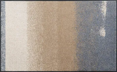 Produktbild von Waschbarer Fußmatte Acryl 75 x 120 cm Beige