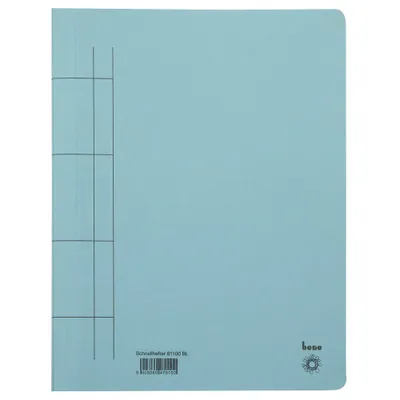 Zdjęcie produktu dla bene 81100BL Schnellhefter Recycl. A4, blau