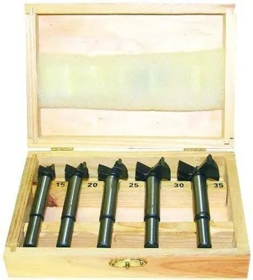 Image de Jeu de 5 forets de qualité, présenté dans une boîte en bois