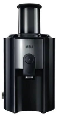 Zdjęcie produktu dla Braun Multiquick 5 juicer J 500, Czarny, Srebrny, 2 l, 1,25 l, 7,5 cm, Plastik, Stal nierdzewna, 900 W