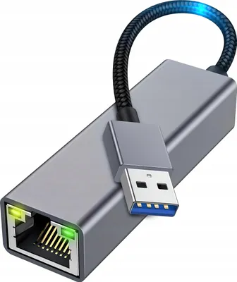 Obrázek produktu pro Síťový adaptér USB 3.0 Síťová karta LAN RJ45 1000 MBit/s Ethernet Gigabit