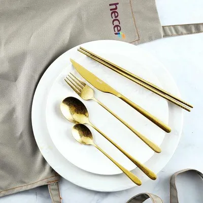 Produktbild von Famanu Besteckset 10-teilig - Spiegelpoliertes Edelstahl, spülmaschinenfest