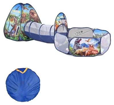 Immagine prodotto di Tenda da gioco, design pieghevole, per interni ed esterni, dinosauri