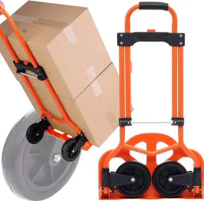 Obrázek produktu pro Kraft&Dele KD3092 skládací přepravní vozík - rudl 70 kg