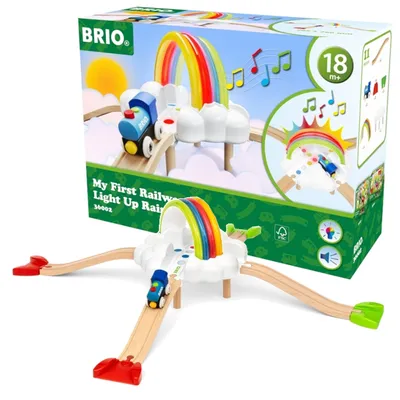 Produktbild von Mein erstes Bahn Regenbogen-Set BRIO 63600200